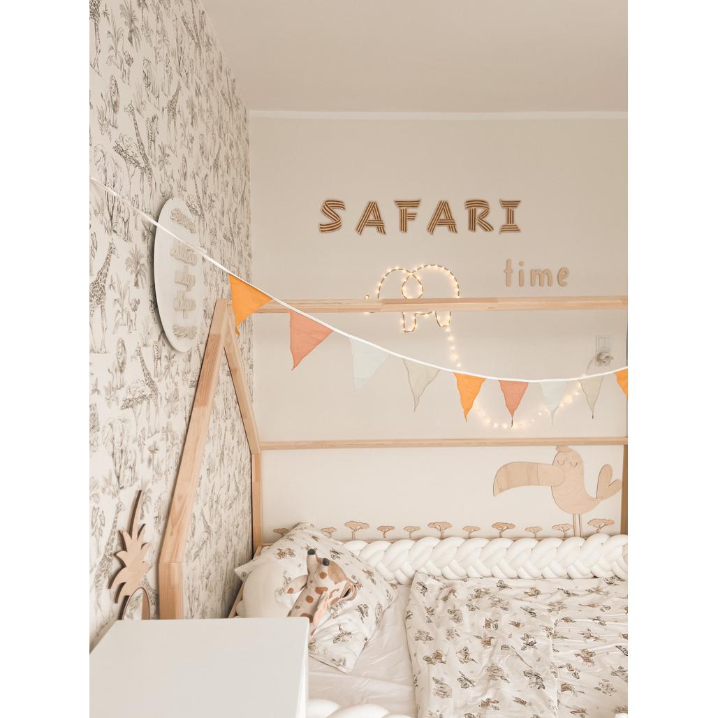 Tukan - Drevená Nástenná Dekorácia v Safari štýle Veľkosť s - 40cmx52cm - Wall Decoration - Cutitnow