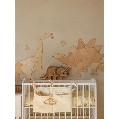 Dinosaurus Diplodocus - Drevená Nástenná Dekorácia Veľkosť s - 75cmx90cm - Wall Decoration - Cutitnow