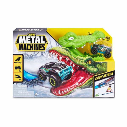 Odpaľovacia Dráha Zuru Metal Machines Croc Attack 30 x 9 Cm - Garáže a Hracie Sety