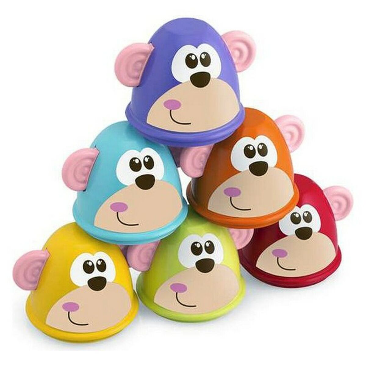 Bowlingová Hra Monkey Strike Chicco (7 Pcs) - Dieťa Hračky v Ranom Detstve