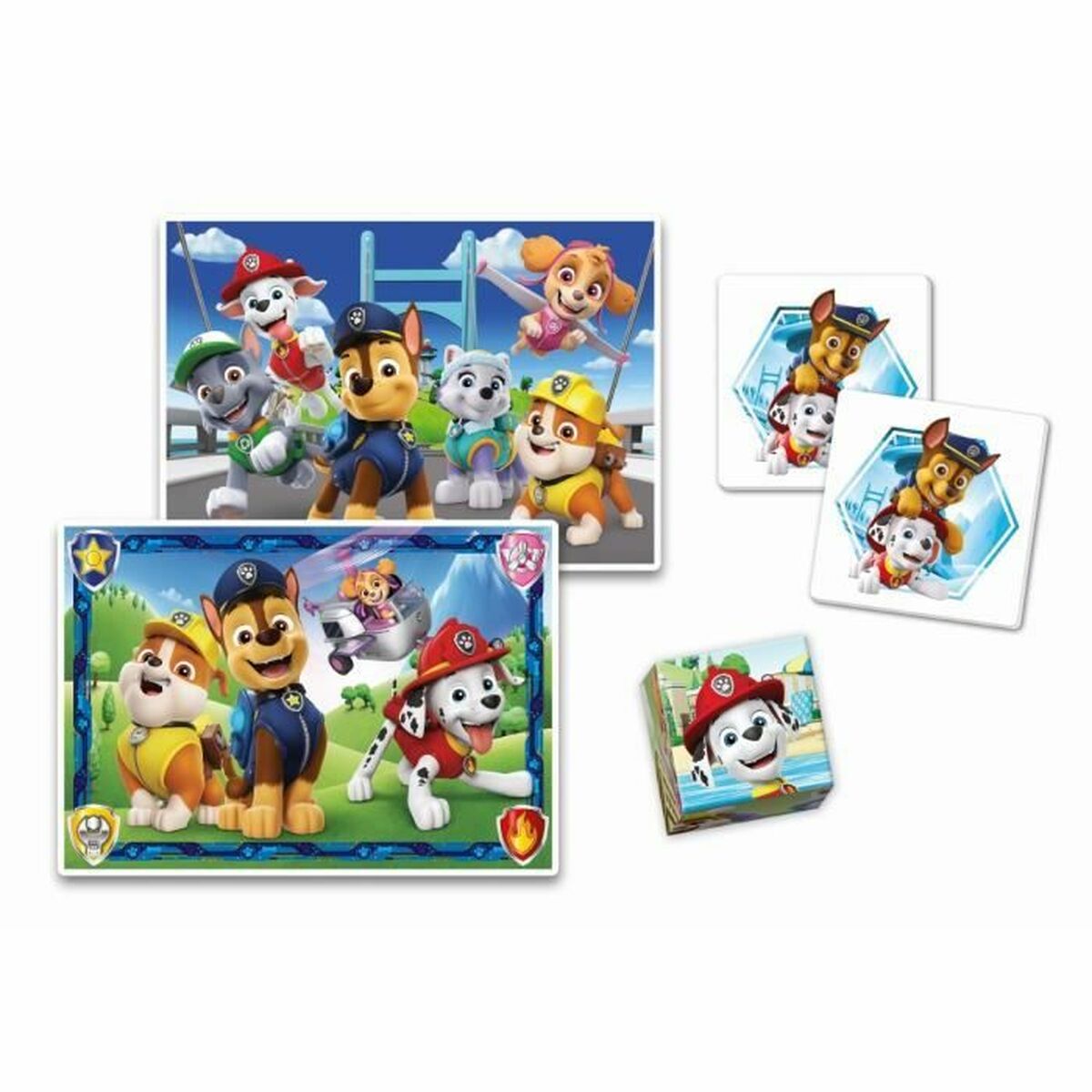 Sada 4 Puzzle The Paw Patrol Clementoni Edukit - Hračky a Hry Puzzle Hlavolamy