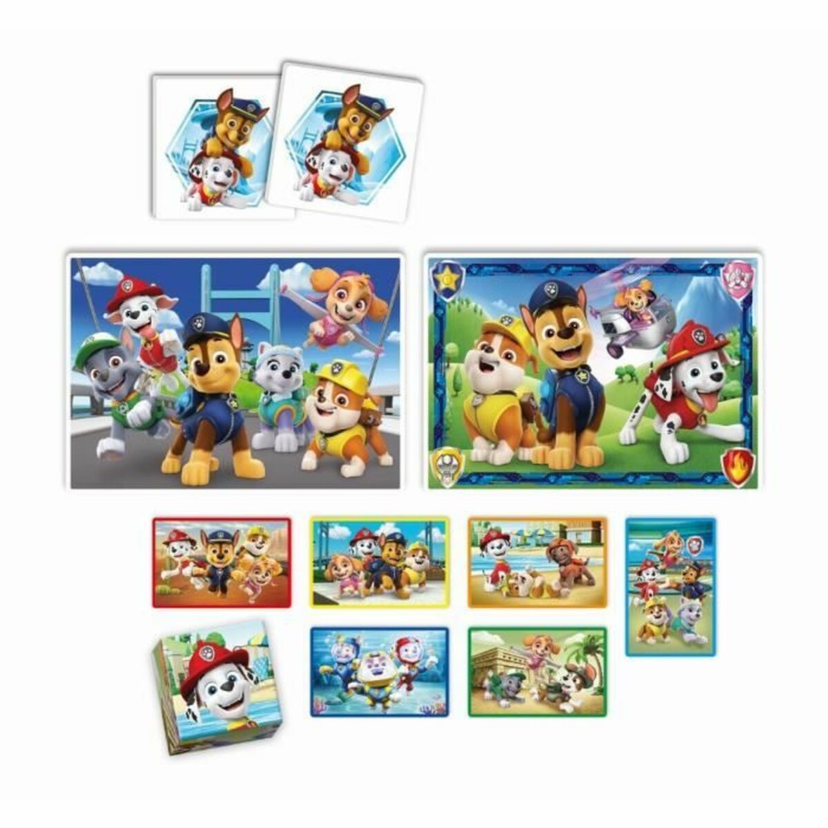 Sada 4 Puzzle The Paw Patrol Clementoni Edukit - Hračky a Hry Puzzle Hlavolamy