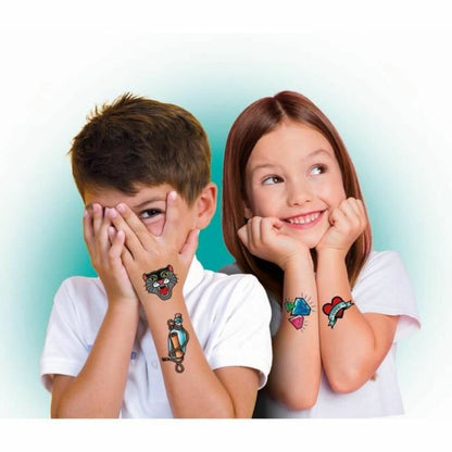 Súprava na Ručné Práce Clementoni 17 Temporary Mystery Tattoos - Hračky a Hry Tvorivé činnosti