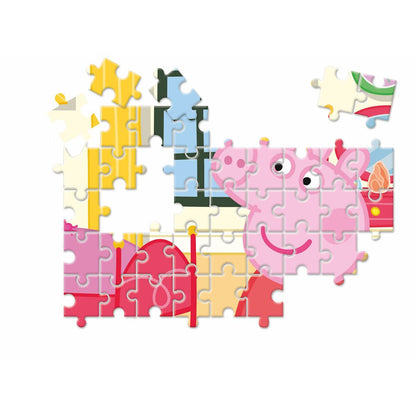 Sada 10 Puzzle Peppa Pig Clementoni Supercolor 220 Kusy - Hračky a Hry Puzzle Hlavolamy