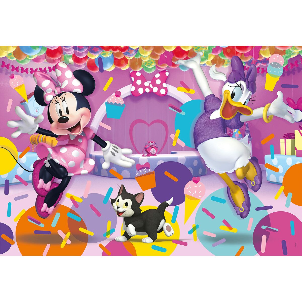 Detské Puzzle Clementoni Supercolor Minnie 25735 48,5 x 33,5 Cm 104 Kusy - Hračky a Hry Puzzle Hlavolamy