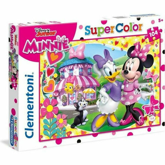 Detské Puzzle Clementoni Supercolor Minnie 27982 104 Kusy - Hračky a Hry Puzzle Hlavolamy