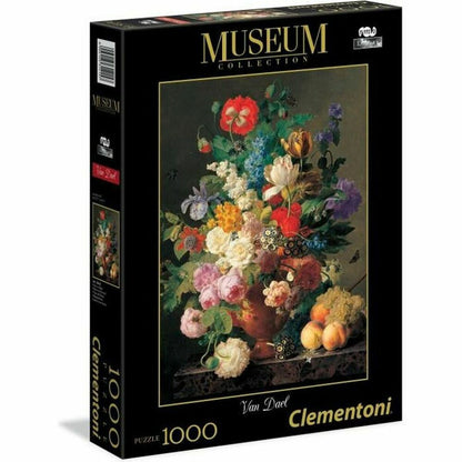 Puzzle Clementoni Van Dael: Vase Of Flowers 31415 1000 Kusy - Hračky a Hry Hlavolamy