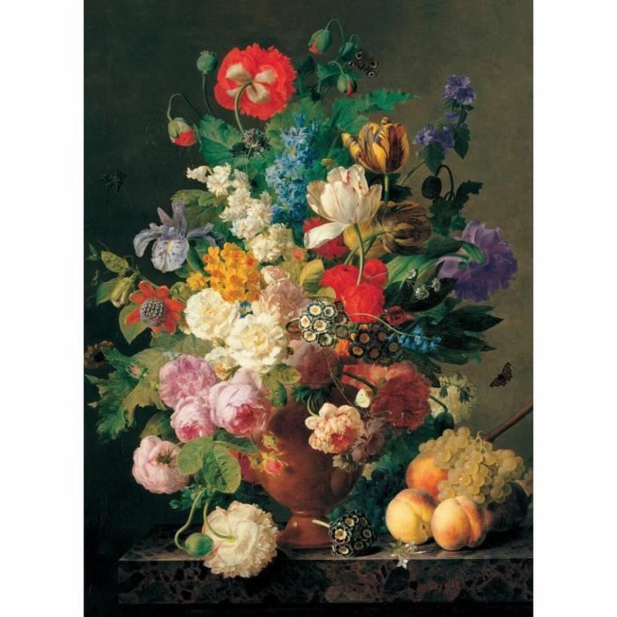 Puzzle Clementoni Van Dael: Vase Of Flowers 31415 1000 Kusy - Hračky a Hry Hlavolamy