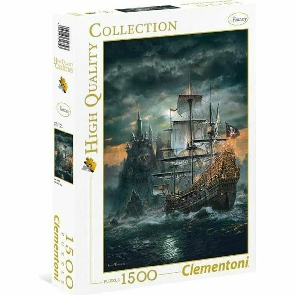 Puzzle Clementoni The Pirate Ship 31682.3 59 x 84 Cm 1500 Kusy - Hračky a Hry Hlavolamy