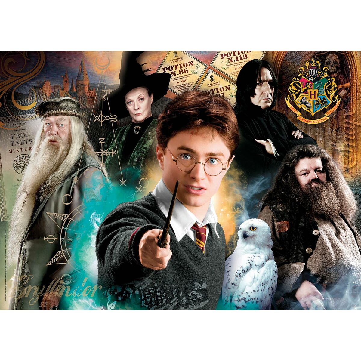 Puzzle Clementoni Harry Potter 35083 500 Kusy - Hračky a Hry Hlavolamy