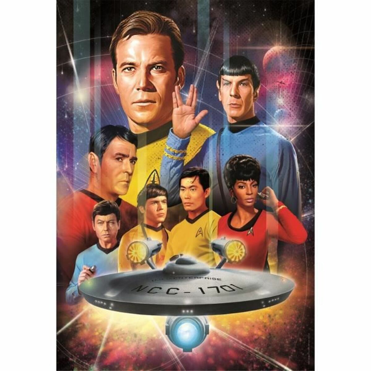 Puzzle Clementoni Cult Movies - Star Trek 500 Kusy - Hračky a Hry Hlavolamy