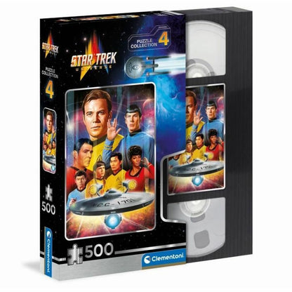 Puzzle Clementoni Cult Movies - Star Trek 500 Kusy - Hračky a Hry Hlavolamy