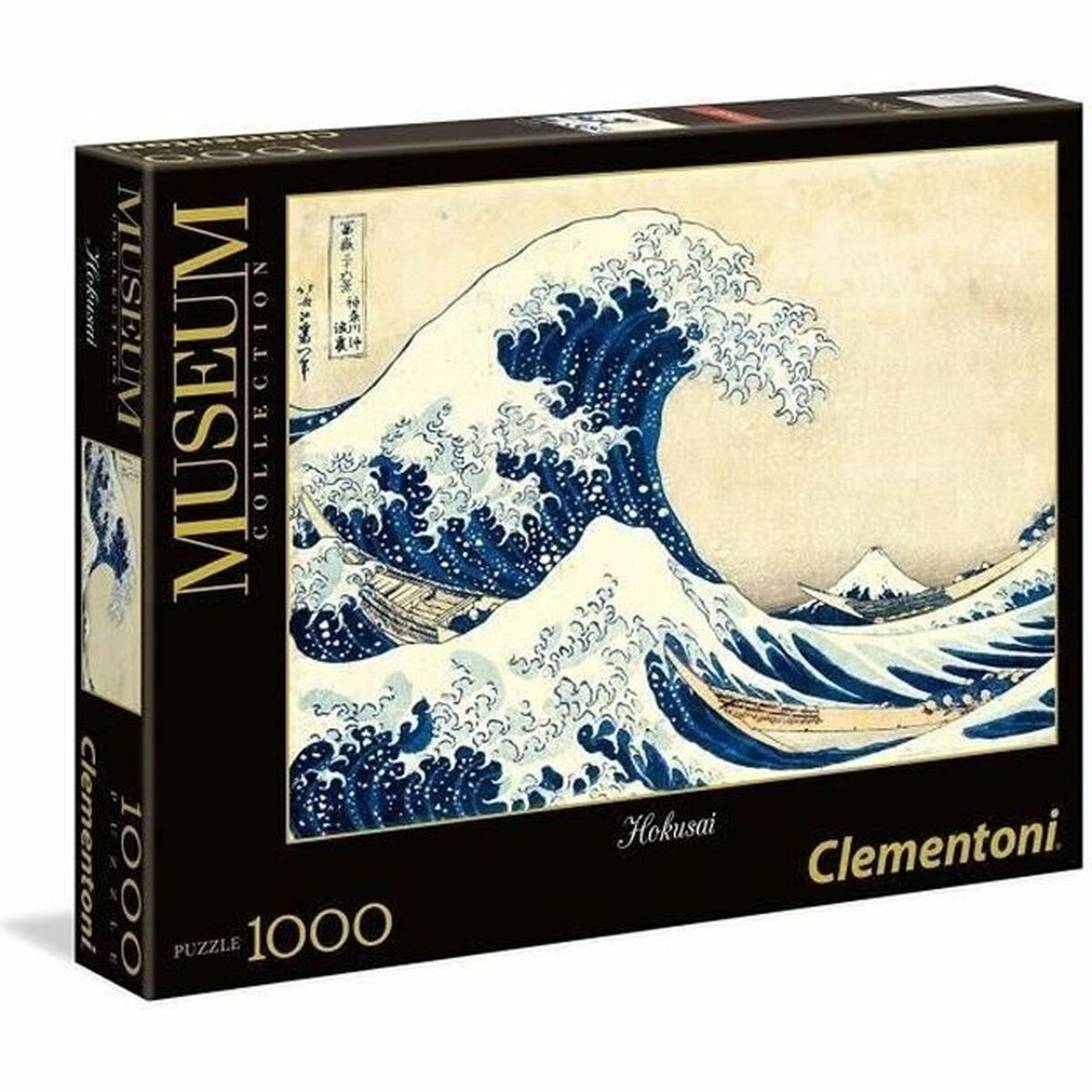 Puzzle Clementoni Museum Collection: Hokusai Great Wave 39378.7 98 x 33 Cm 1000 Kusy - Hračky a Hry Hlavolamy