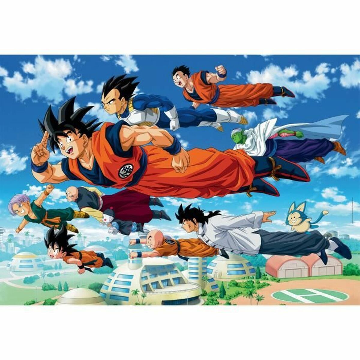 Puzzle Clementoni Dragon Ball 39671 69 x 50 Cm 1000 Kusy - Hračky a Hry Hlavolamy