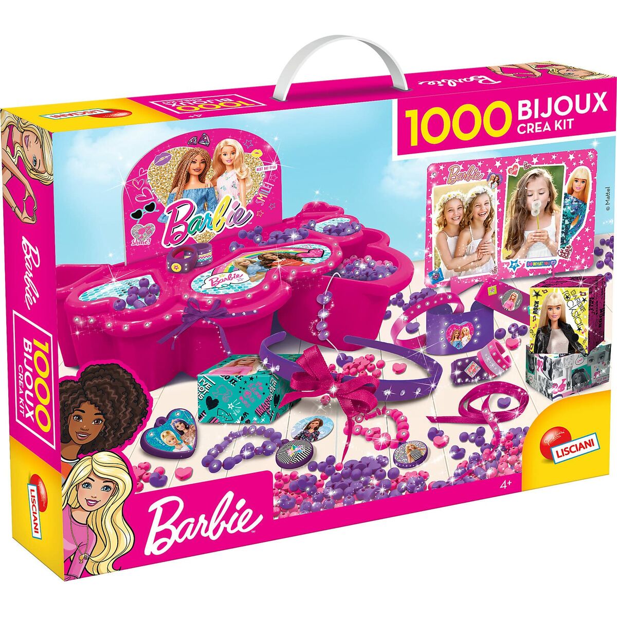 Súprava na Ručné Práce Lisciani Giochi Barbie 1000 Jewels (1000 Kusy) - Hračky a Hry Tvorivé činnosti