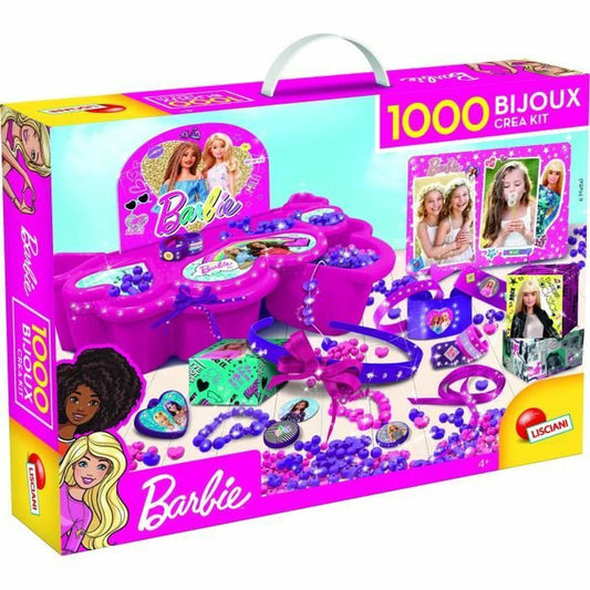 Súprava na Ručné Práce Lisciani Giochi Barbie 1000 Jewels (1000 Kusy) - Hračky a Hry Tvorivé činnosti