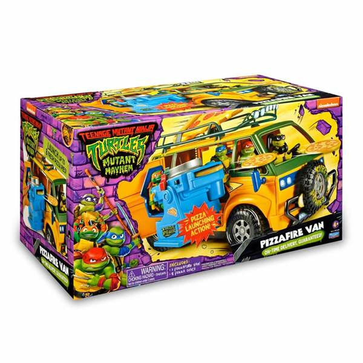 Karavána Teenage Mutant Ninja Turtles Pizza Van - Hračky a Hry Bábiky Postavičky