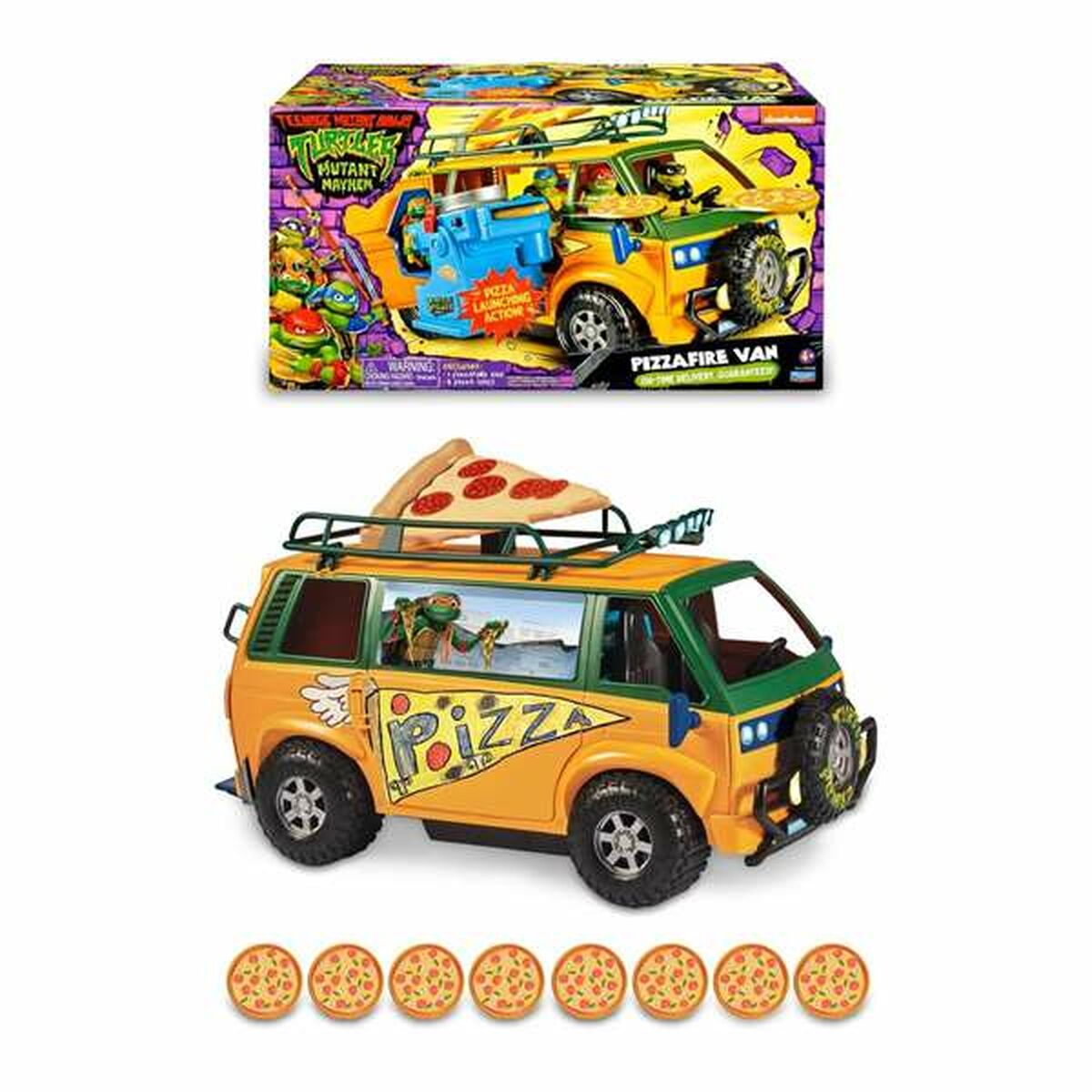 Karavána Teenage Mutant Ninja Turtles Pizza Van - Hračky a Hry Bábiky Postavičky