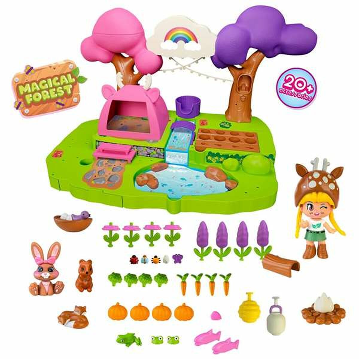 Playset Pinypon Magical Forest - Hračky a Hry Bábiky Postavičky