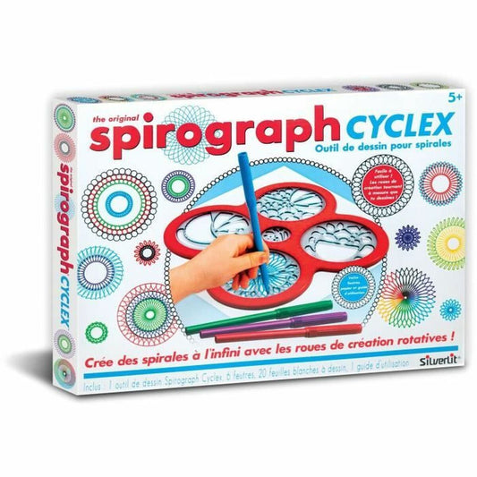 Súprava na Kreslenie Spirograph Silverlit Cyclex 1 Kusy - Hračky a Hry Tvorivé činnosti