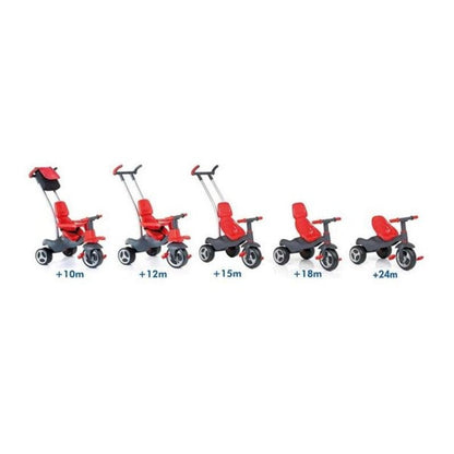 Trojkolka Urban Trike Red Moltó (98 Cm) - Hračky a Hry Outdoor športy