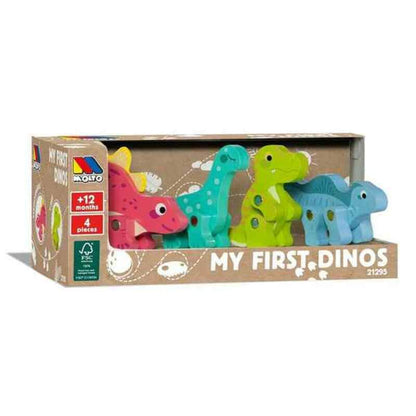 Figúrk Moltó Dino (4 Pcs) - Hračky a Hry Bábiky Postavičky