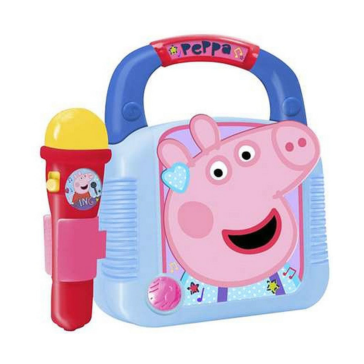 Hudobná Hračka Peppa Pig Mikrofón 22 x 23 7 Cm Mp3 - Dieťa Hračky v Ranom Detstve