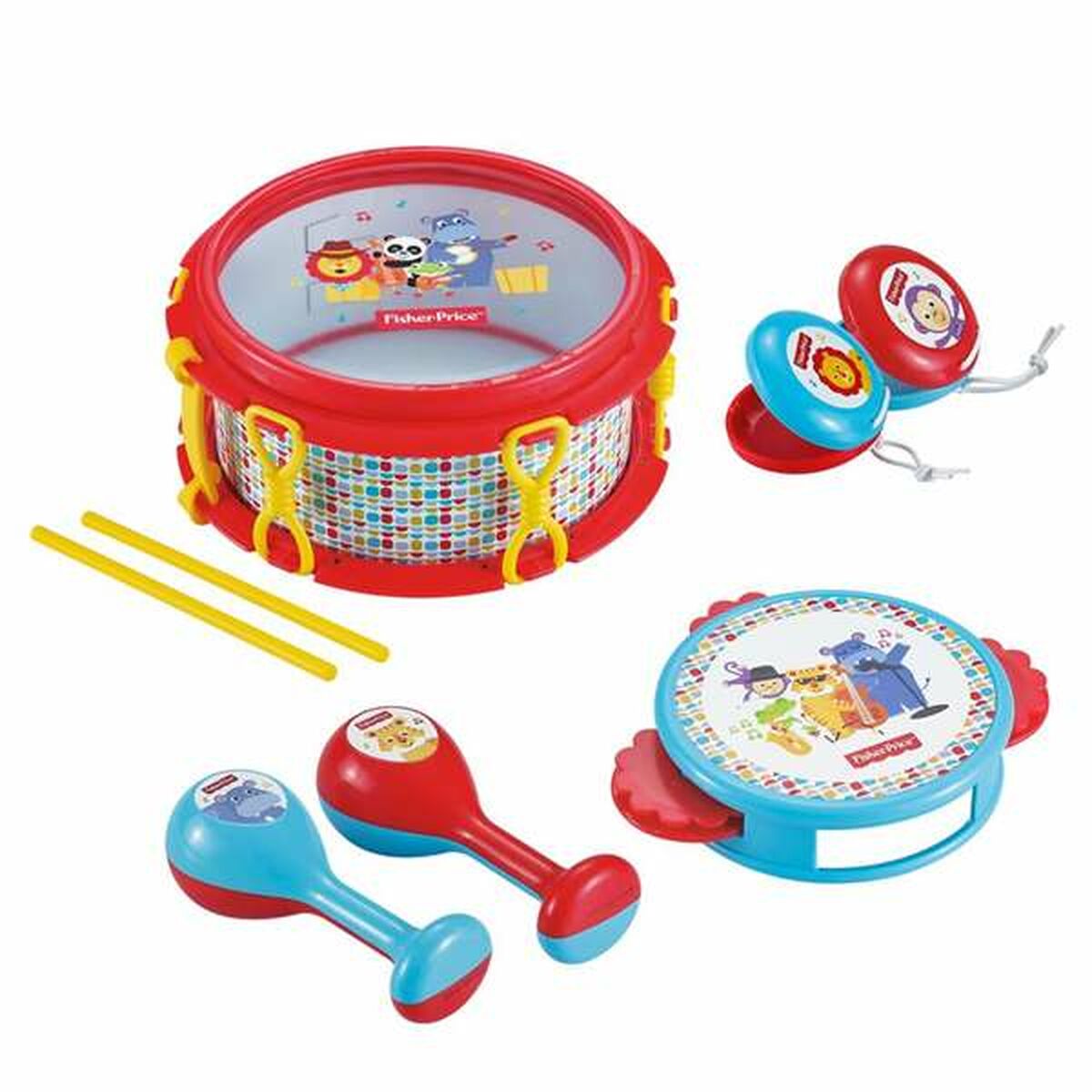 Vzdelávacie Hračky Fisher Price Band Drum - Dieťa Hračky v Ranom Detstve