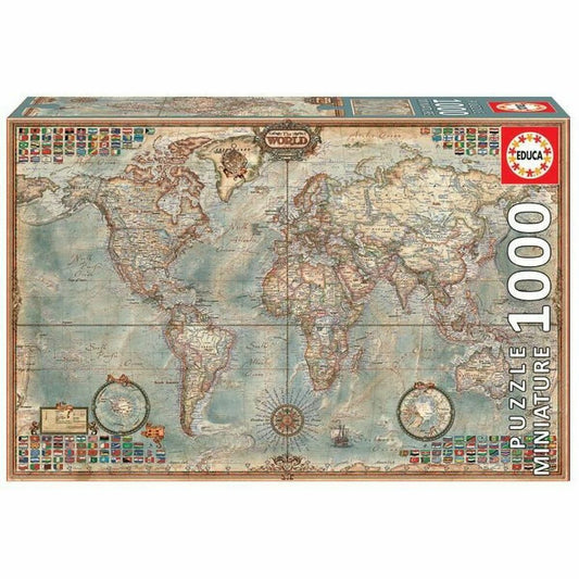 Puzzle Educa The World 16764 1000 Kusy - Hračky a Hry Hlavolamy