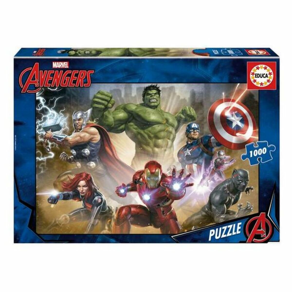 Puzzle Educa Avengers 68 x 48 Cm 500 Kusy 1000 (1 Kusov)