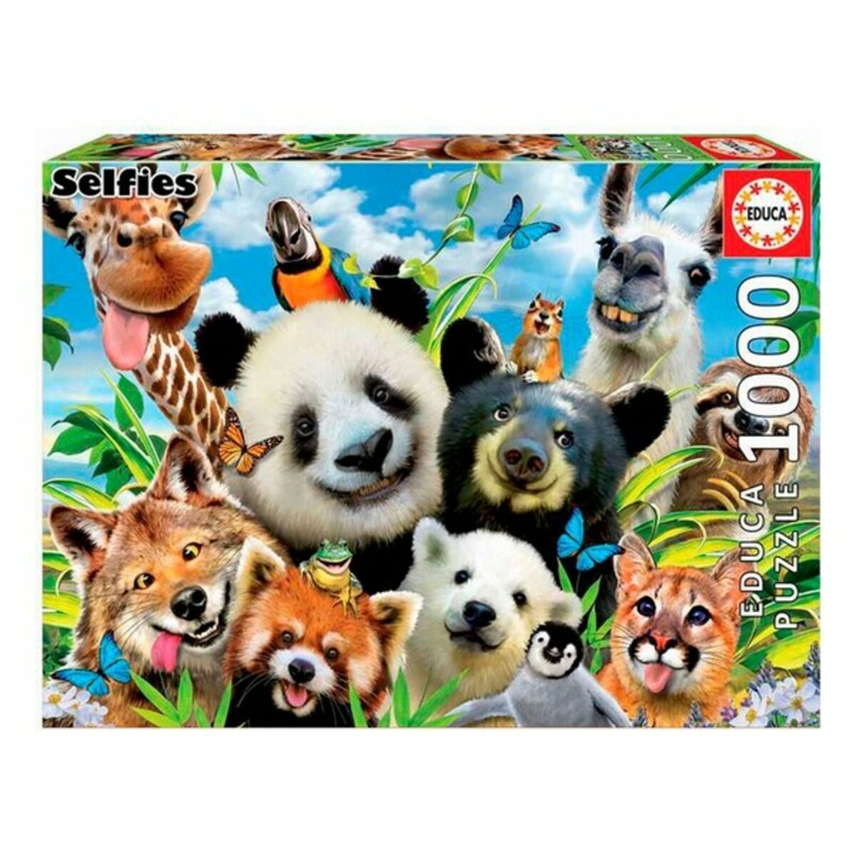 Puzzle Selfies Educa 18117 (1 Kusov) (1000 Pcs)