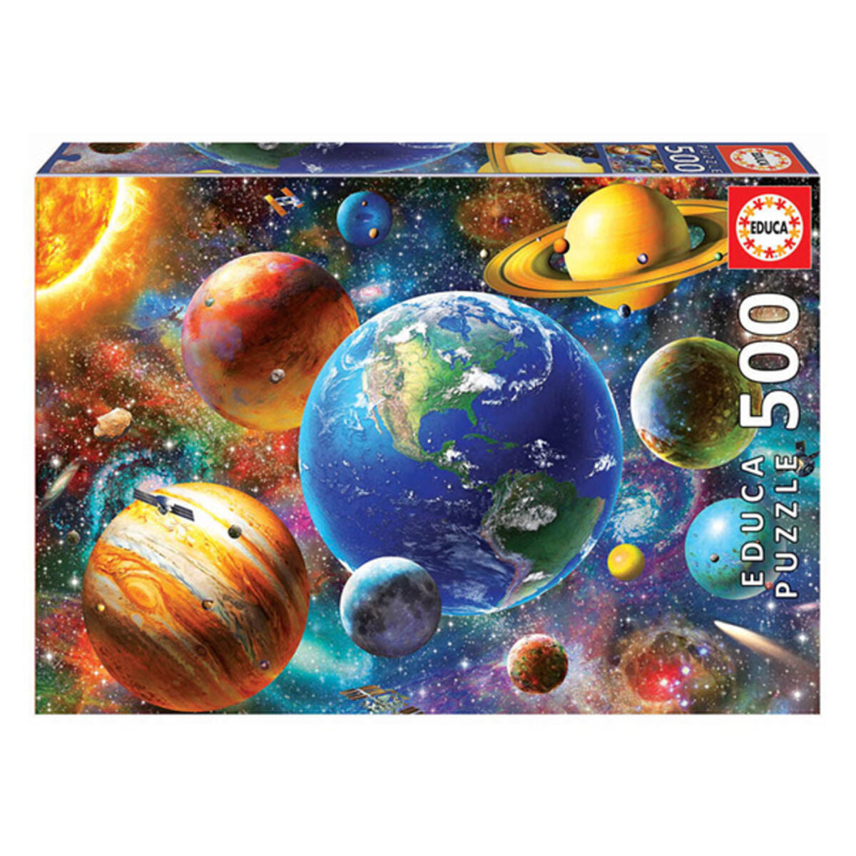 Puzzle Solar System Educa (1 Kusov) (500 Pcs)