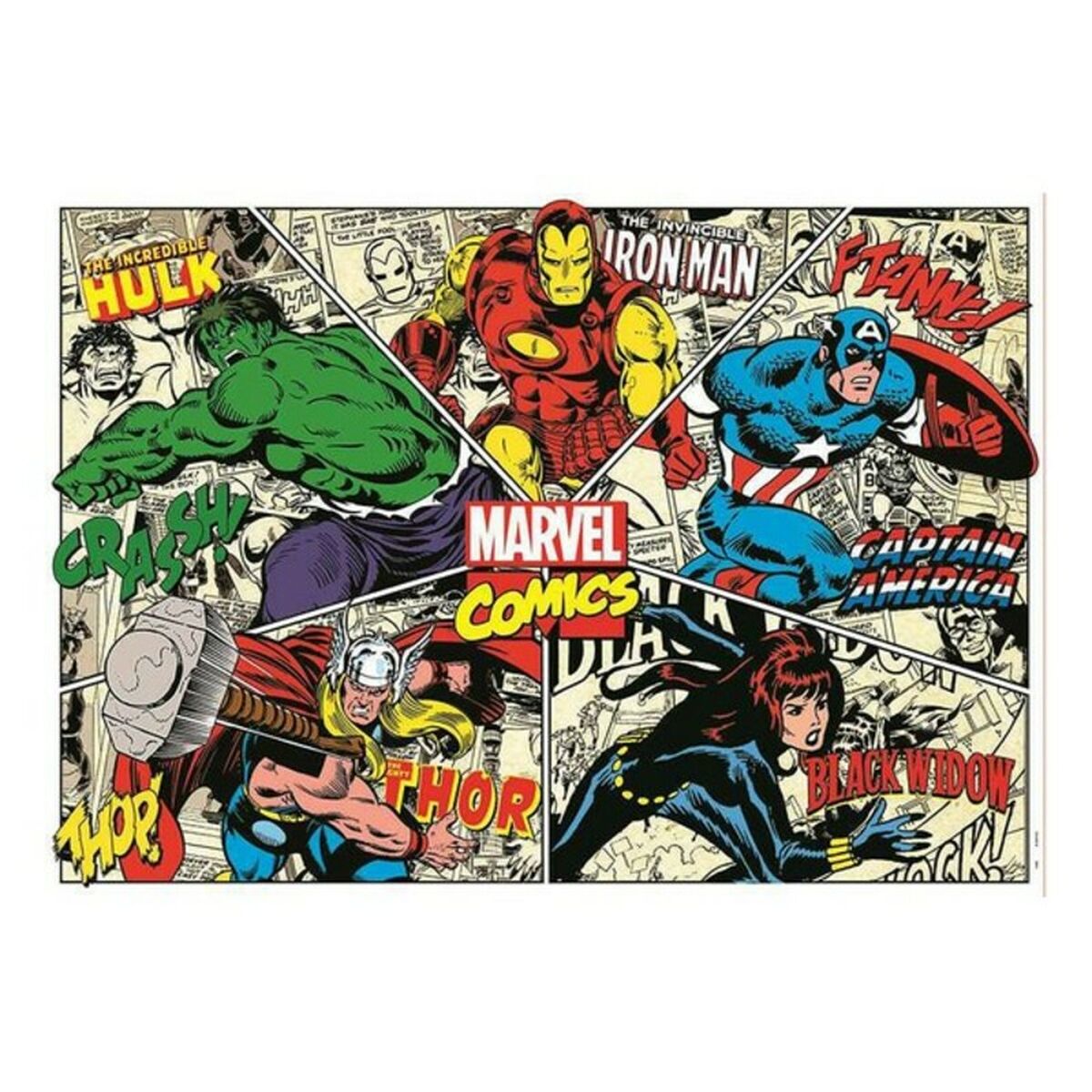 Puzzle Marvel 18498 1000 Kusy