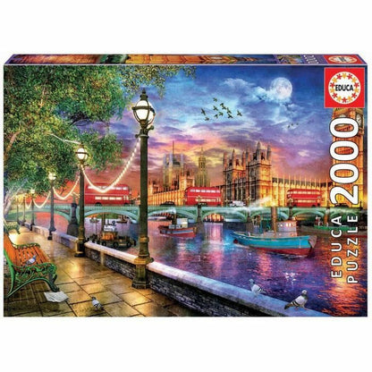 Puzzle Educa London At Sunset 19046 2000 Kusy - Hračky a Hry Hlavolamy