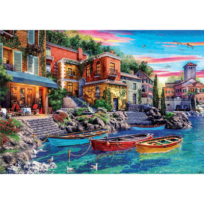 Puzzle Educa Sunset In Como Italy 19052 3000 Kusy - Hračky a Hry Hlavolamy