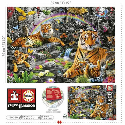 Puzzle Educa Radiant Forest 1500 Kusy - Hračky a Hry Hlavolamy