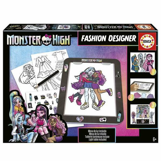 Súprava na Ručné Práce Educa Monster High Fashion Designer - Hračky a Hry Tvorivé činnosti