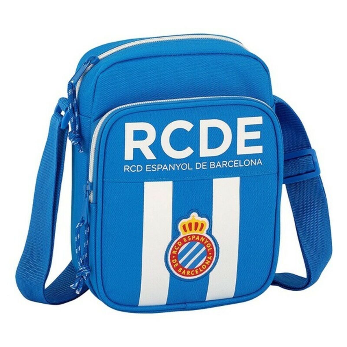 Taška Cez Rameno Rcd Espanyol 611753672 Modrá Biela (16 x 22 6 Cm) - Batožina Kabelky