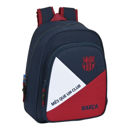 Školský Batoh F.c. Barcelona Modrá Hnedočervená (27 x 33 10 Cm) - Kancelária a Kancelárske Potreby Vzdelávací Materiál