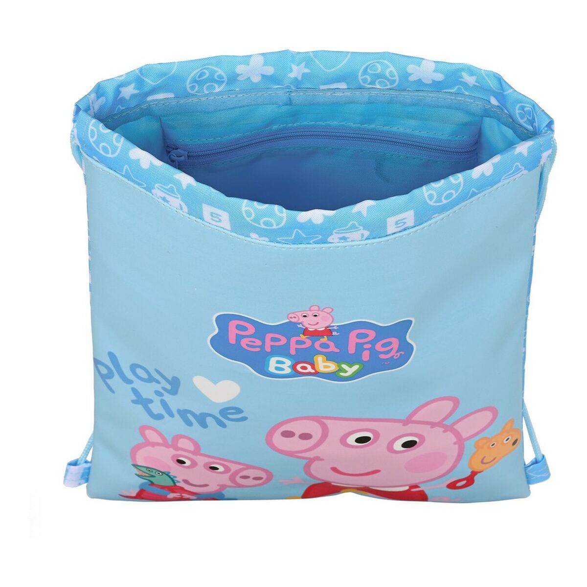 Batoh so šnúrkami Peppa Pig Baby (26 x 34 1 Cm) - Kancelária a Kancelárske Potreby školský Vzdelávací Materiál