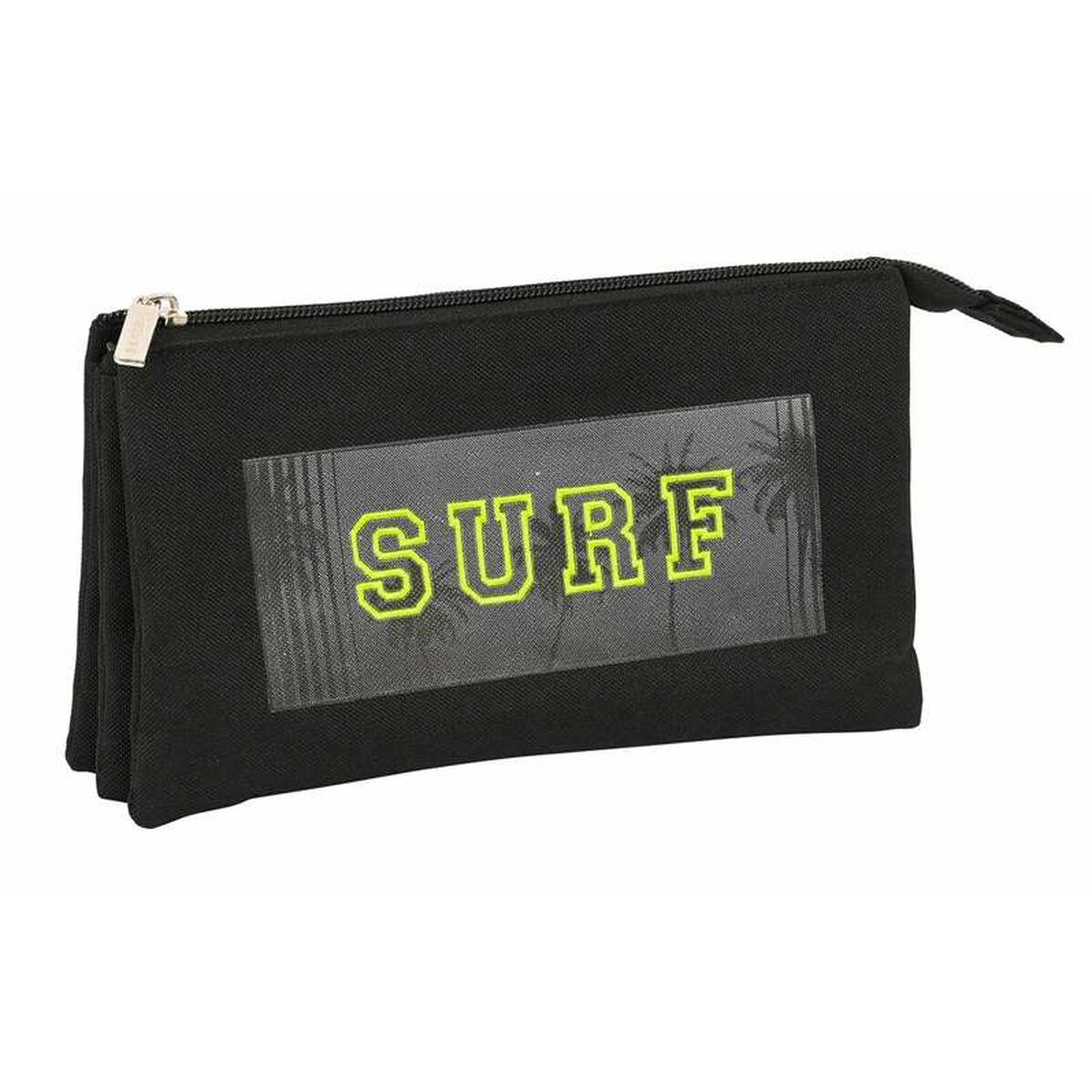 Trojitý Peračník Safta Surf čierna 22 x 12 3 Cm - Kancelária a Kancelárske Potreby školský Vzdelávací Materiál