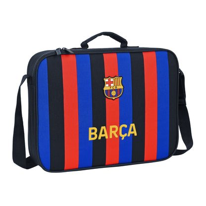 Školská Taška F.c. Barcelona Hnedočervená Námornícka Modrá (38 x 28 6 Cm) - Kancelária a Kancelárske Potreby