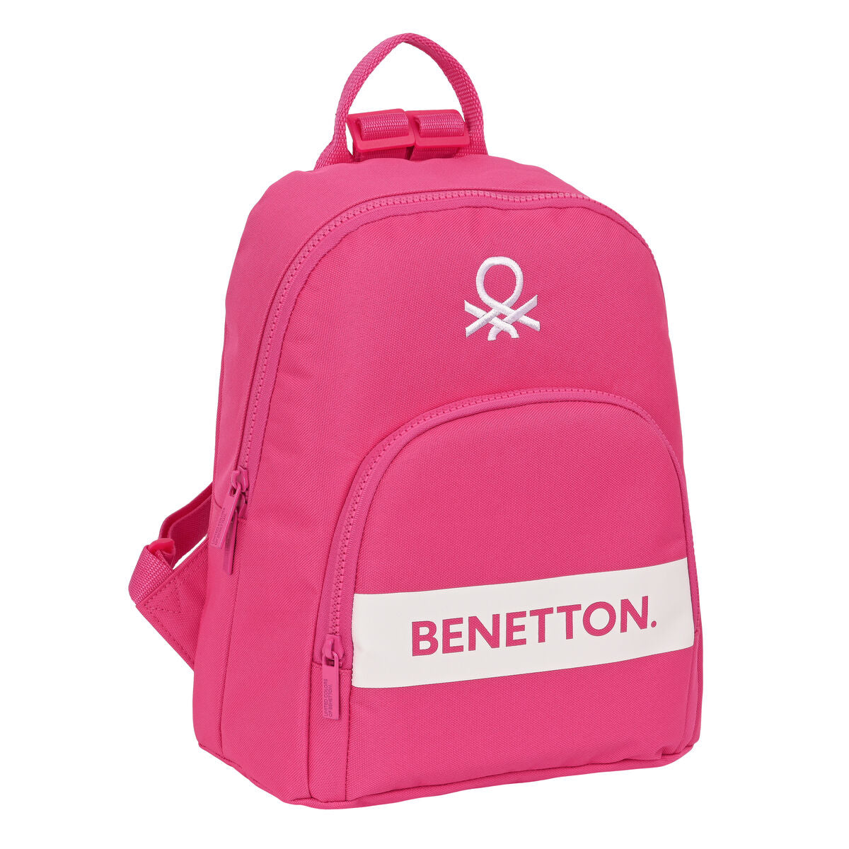 Ležérny Batoh Benetton Raspberry Fuchsiová 13 l - Batožina Ruksaky