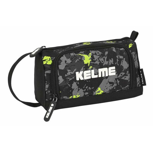 Taštička Kelme Jungle čierna Sivá Lime 20 x 11 8,5 Cm - Kancelária a Kancelárske Potreby školský Vzdelávací Materiál