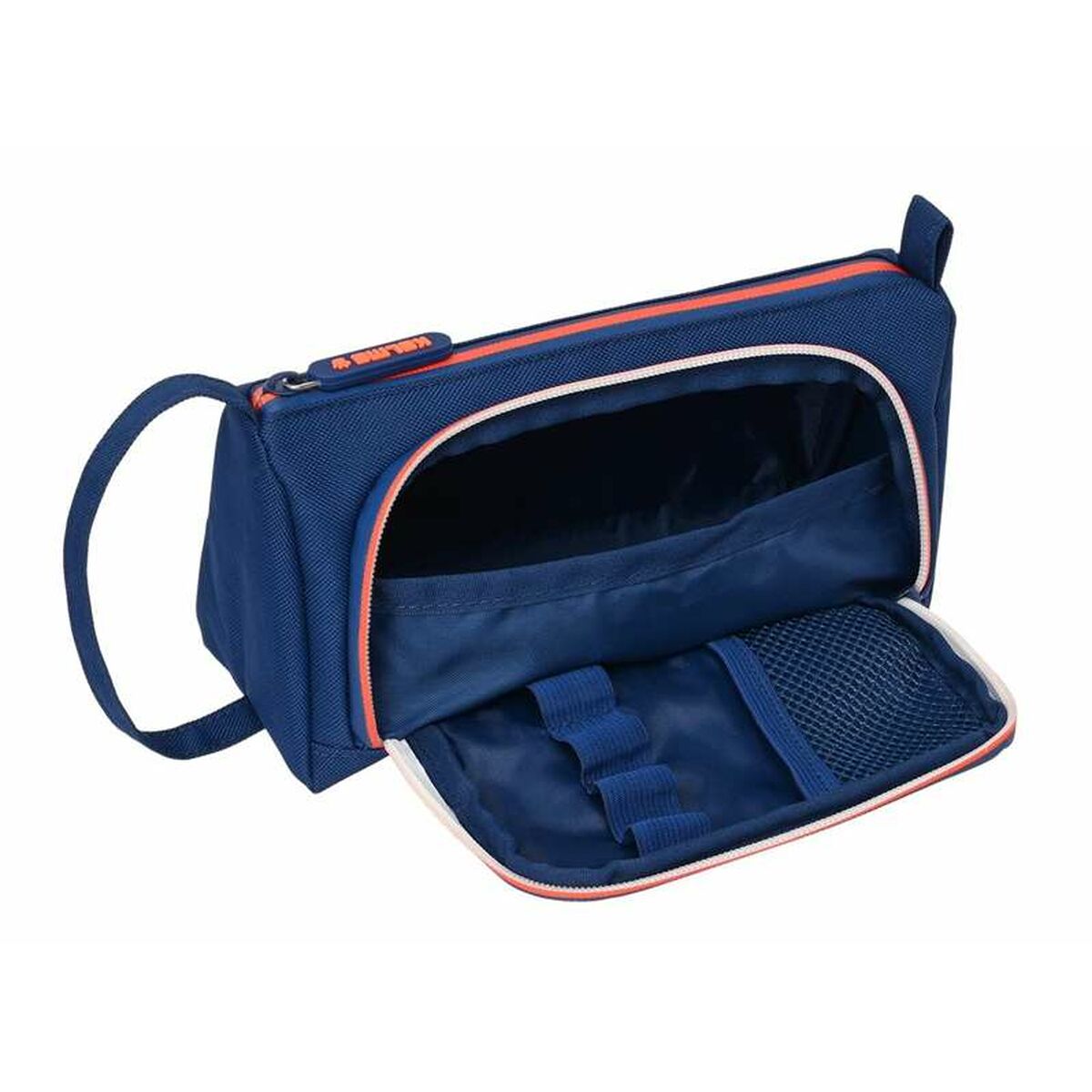 Taštička Kelme Navy Blue Oranžová Námornícka Modrá 20 x 11 8,5 Cm - Kancelária a Kancelárske Potreby školský