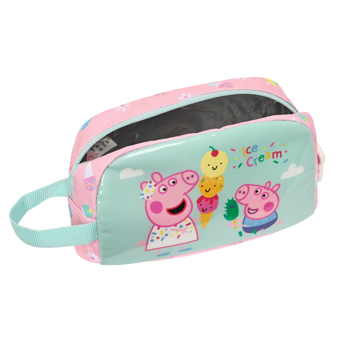 Termo Box na Desiatu Peppa Pig Ice Cream Ružová Mätová 21.5 x 12 6.5 Cm - Domácnosť a Kuchyňa Uskladnenie Organizácia