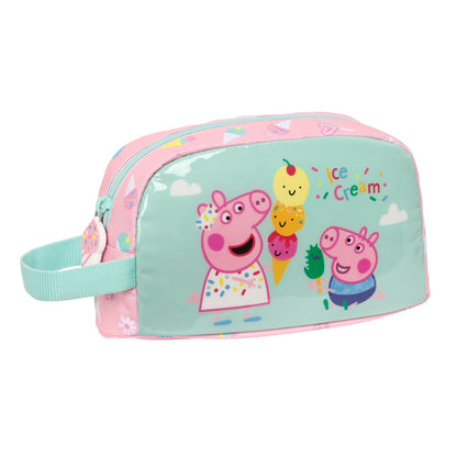 Termo Box na Desiatu Peppa Pig Ice Cream Ružová Mätová 21.5 x 12 6.5 Cm - Domácnosť a Kuchyňa Uskladnenie Organizácia