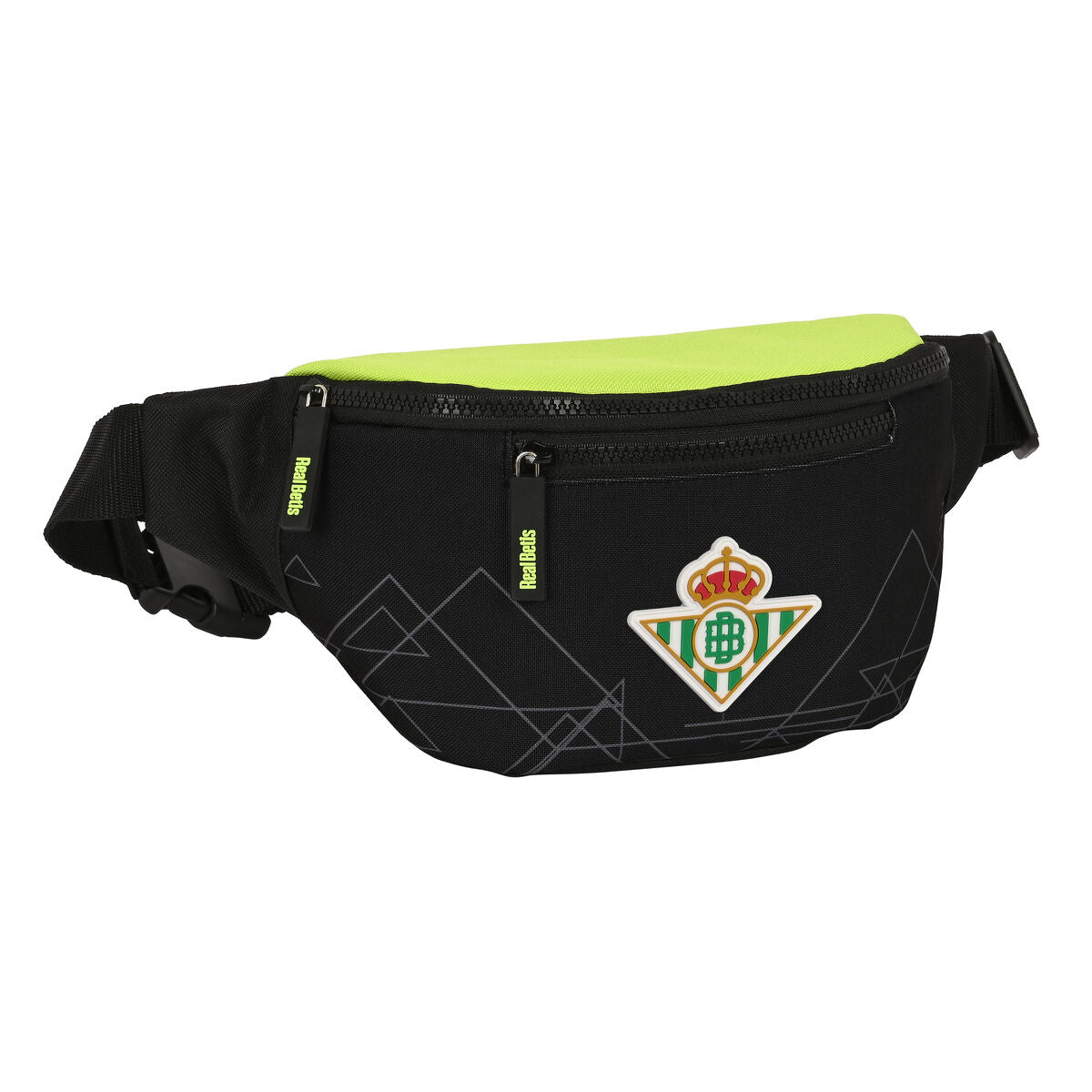 Taška Real Betis Balompié čierna Lime športový 23 x 12 9 Cm - Batožina ľadvinky