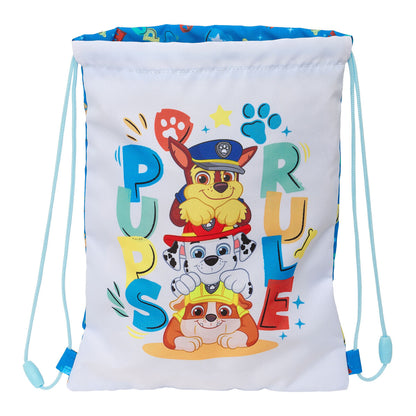 Batoh so šnúrkami The Paw Patrol Pups Rule Modrá 26 x 34 1 Cm - Kancelária a Kancelárske Potreby školský