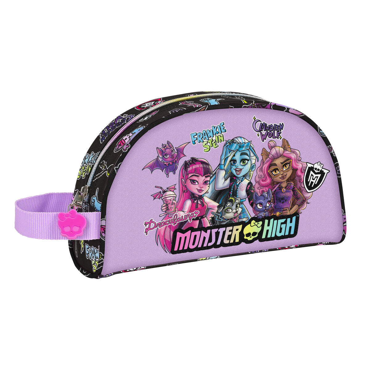 Cestovná Súprava Monster High Creep čierna Polyester 300d 26 x 16 9 Cm - Cestovné Taštičky